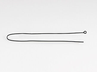 Folded wire with loop on end
